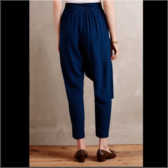 Anthro Angelica Harem Pants Corey Lynn Calte - Picture 2 of 8